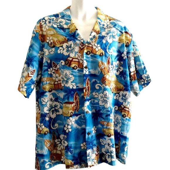 Ky's Hawaiian Aloha Shirt - Picture 1 of 4